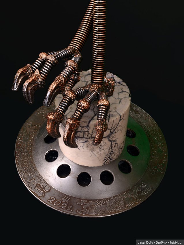 "Механическая птица" на выставке "Куклы с характером. Четвертая высота" (фото 4)