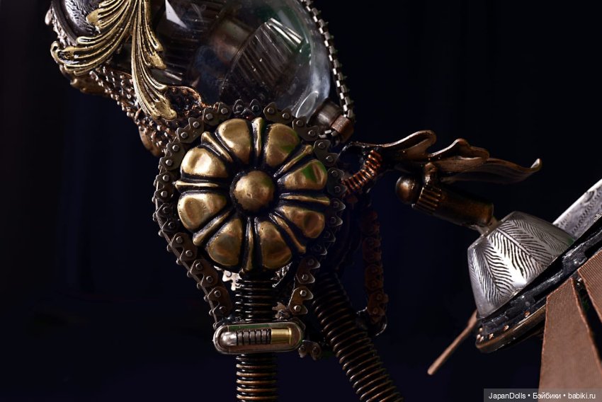 "Механическая птица" на выставке "Куклы с характером. Четвертая высота" (фото 6)