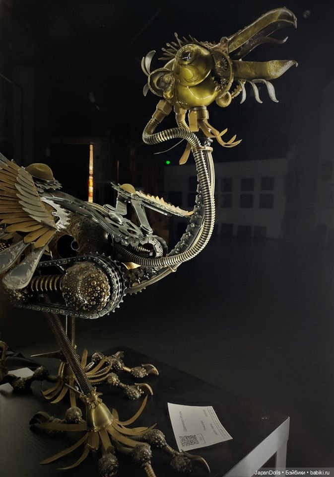 "Механическая птица" на выставке "Куклы с характером. Четвертая высота" (фото 2)