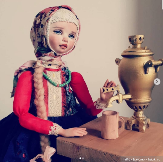 Авторские куклы Марины Мининой