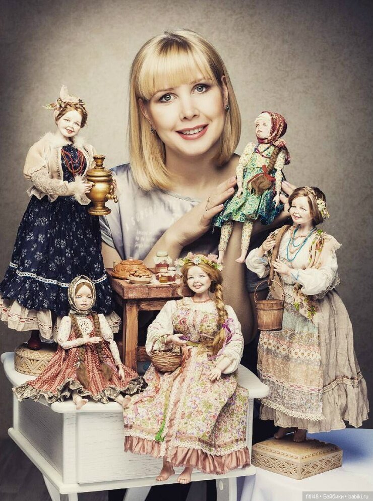 Авторские куклы Марины Мининой (фото 8)
