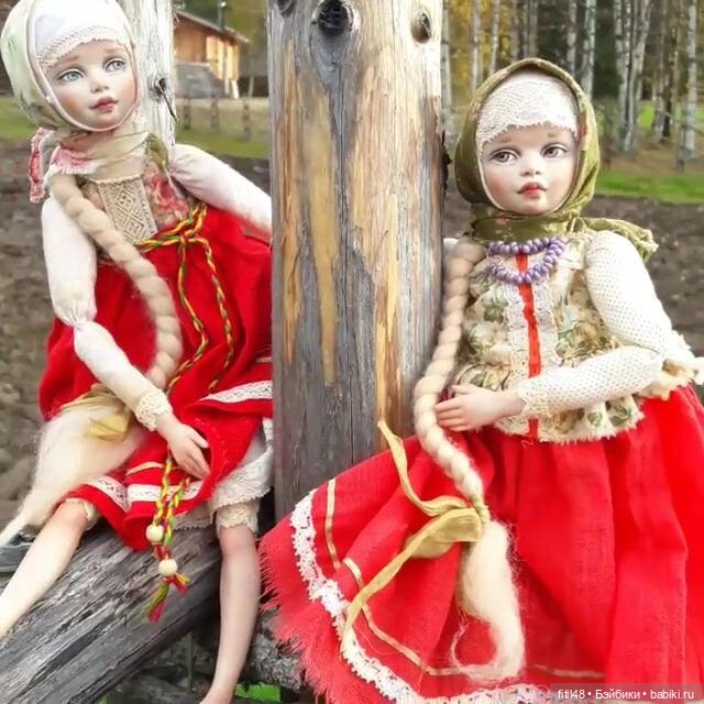Авторские куклы Марины Мининой