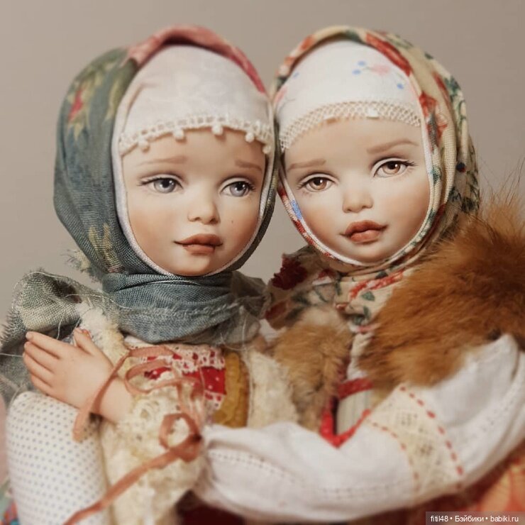 Авторские куклы Марины Мининой