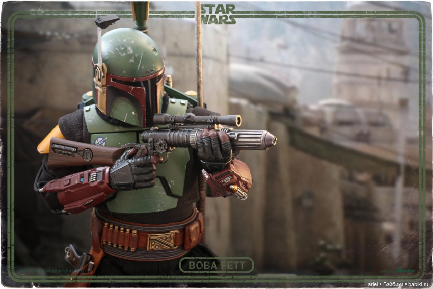 В Гонконге состоялся релиз фигурки Бобы Фетта от Hot Toys по мотивам сериала «Книга Бобы Фетта» (фото 7)