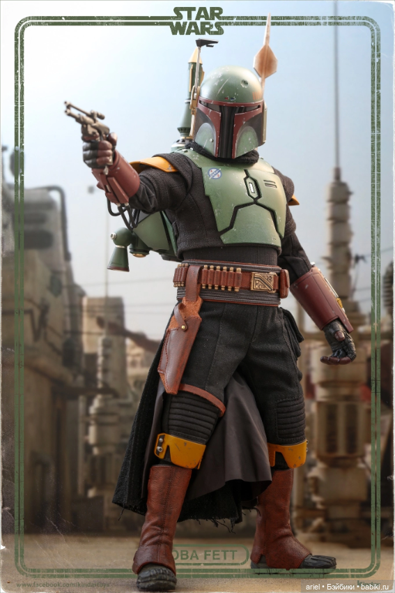 В Гонконге состоялся релиз фигурки Бобы Фетта от Hot Toys по мотивам сериала «Книга Бобы Фетта» (фото 5)
