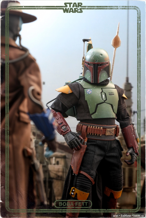 В Гонконге состоялся релиз фигурки Бобы Фетта от Hot Toys по мотивам сериала «Книга Бобы Фетта» (фото 6)