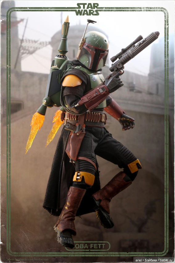 В Гонконге состоялся релиз фигурки Бобы Фетта от Hot Toys по мотивам сериала «Книга Бобы Фетта» (фото 2)