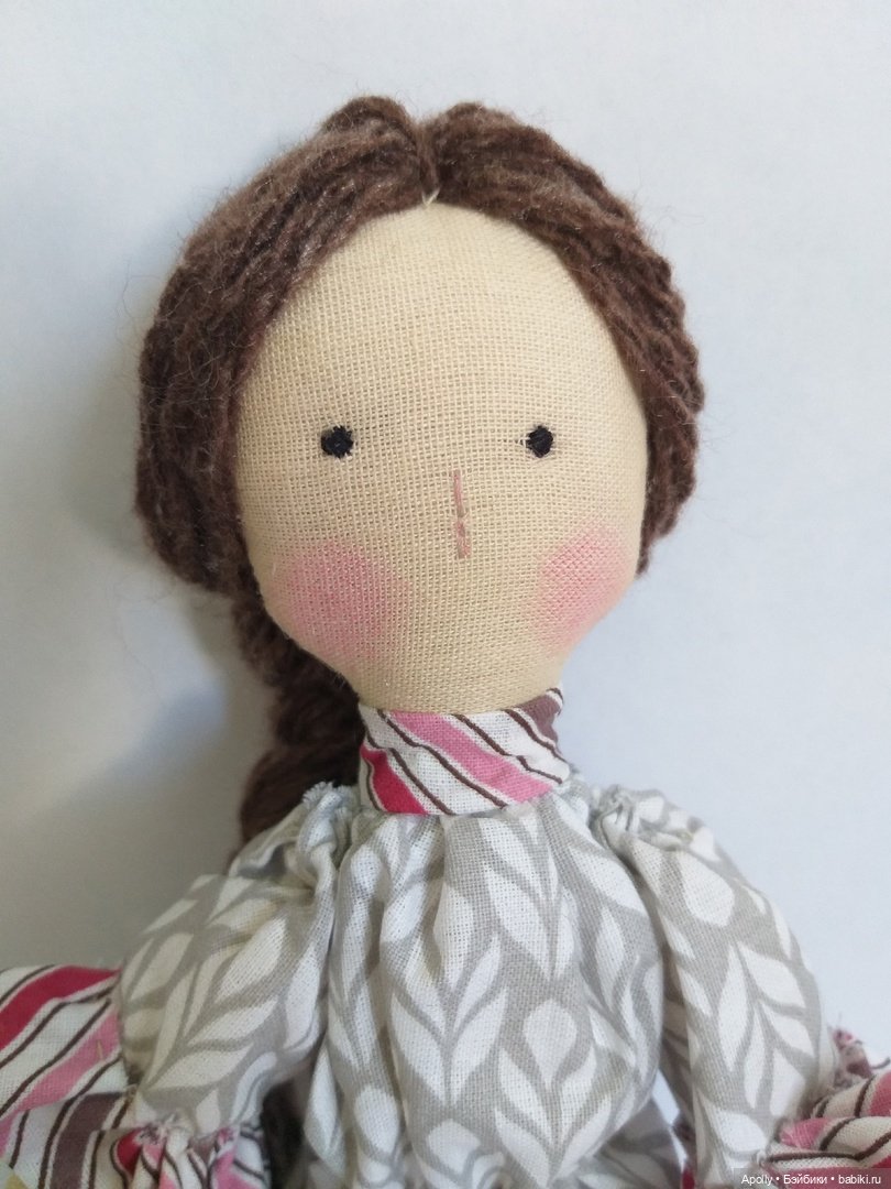 Казак и казачка — Авторские текстильные куклы: Вальдорфские (фото 8)