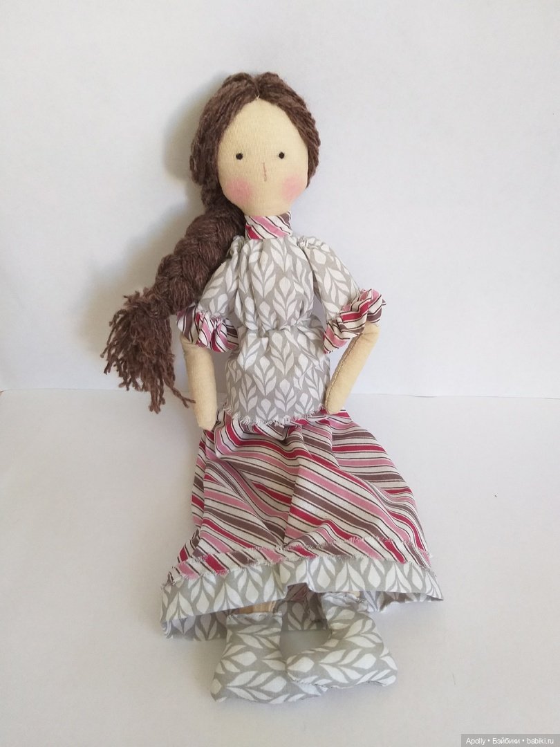Казак и казачка — Авторские текстильные куклы: Вальдорфские (фото 2)