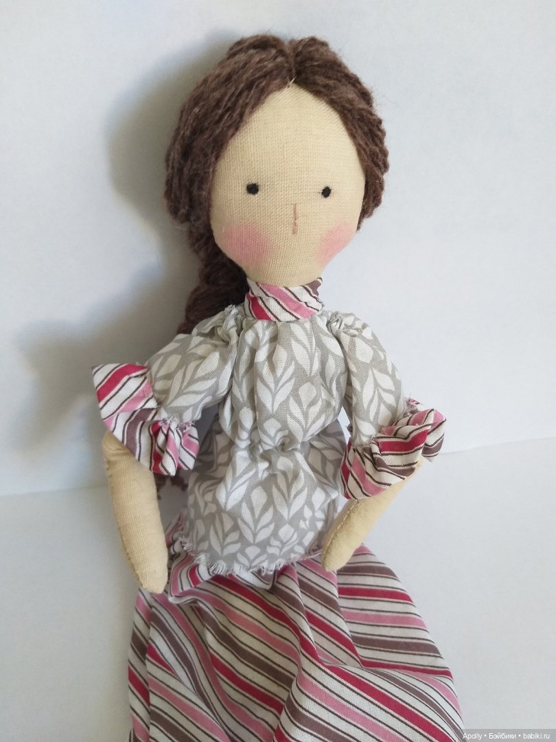 Казак и казачка — Авторские текстильные куклы: Вальдорфские