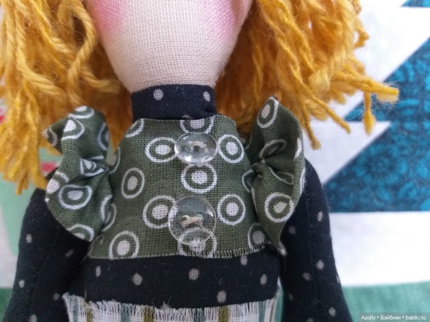 Ведьмочка Ивушка — Авторские текстильные куклы: Вальдорфские (фото 6)