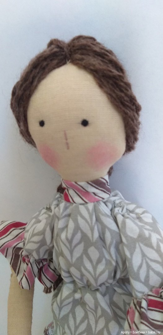 Казак и казачка — Авторские текстильные куклы: Вальдорфские (фото 9)