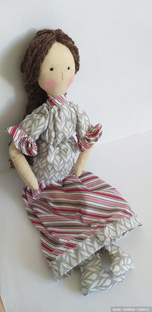 Казак и казачка — Авторские текстильные куклы: Вальдорфские