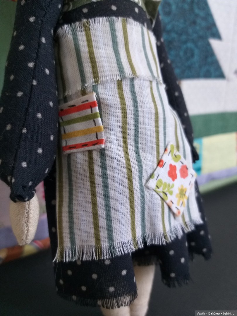 Ведьмочка Ивушка — Авторские текстильные куклы: Вальдорфские (фото 7)