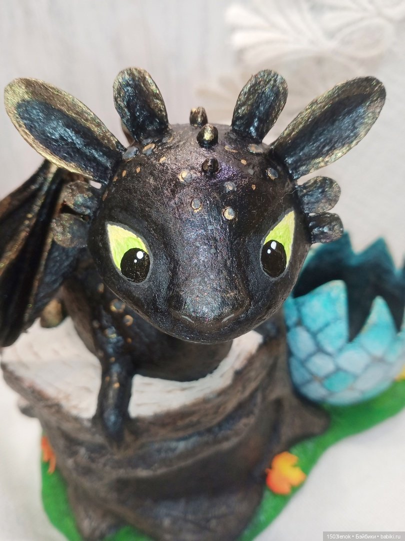 Мой любимый Беззубик — Лепка авторских игрушек и папье (фото 4)