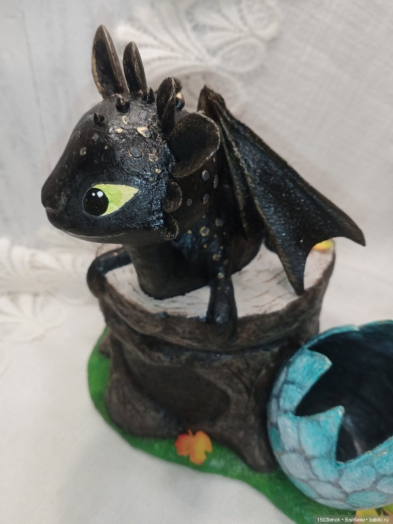 Мой любимый Беззубик — Лепка авторских игрушек и папье