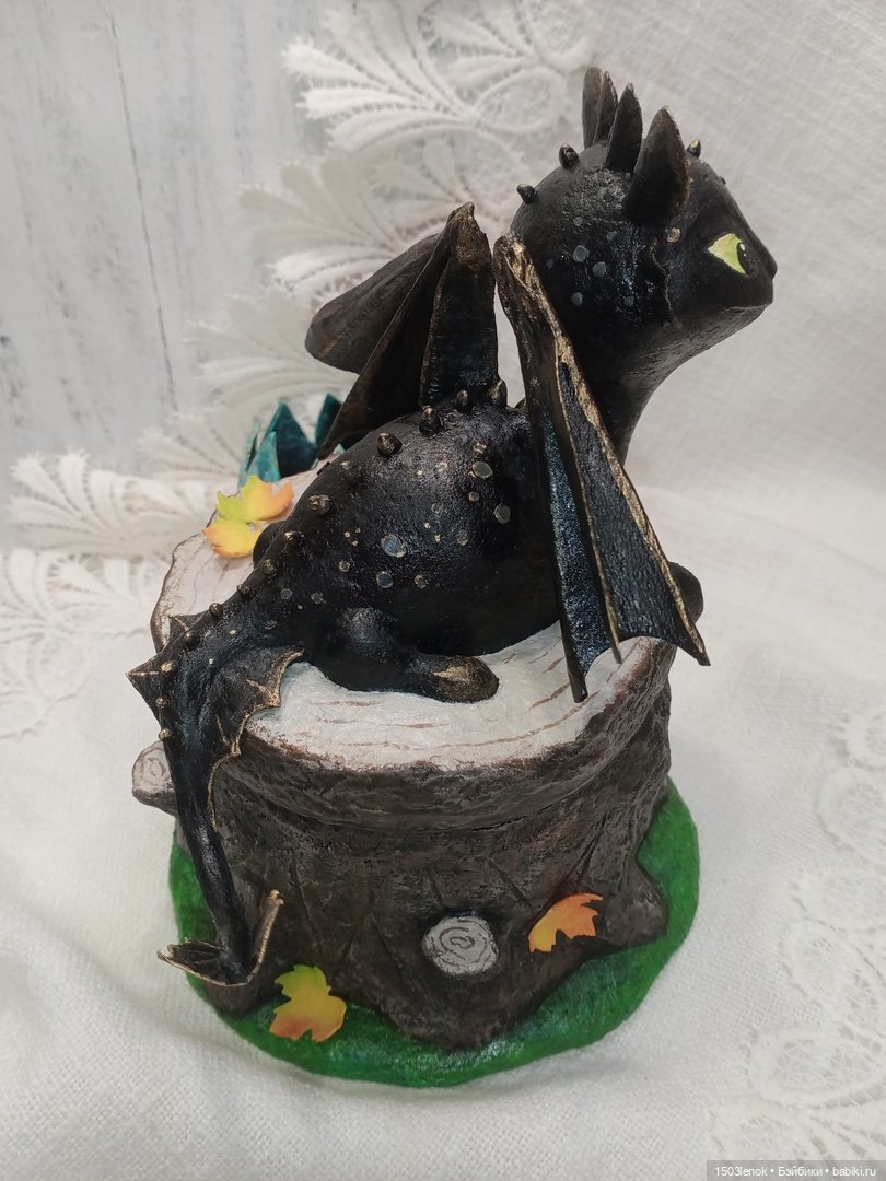 Мой любимый Беззубик — Лепка авторских игрушек и папье (фото 5)