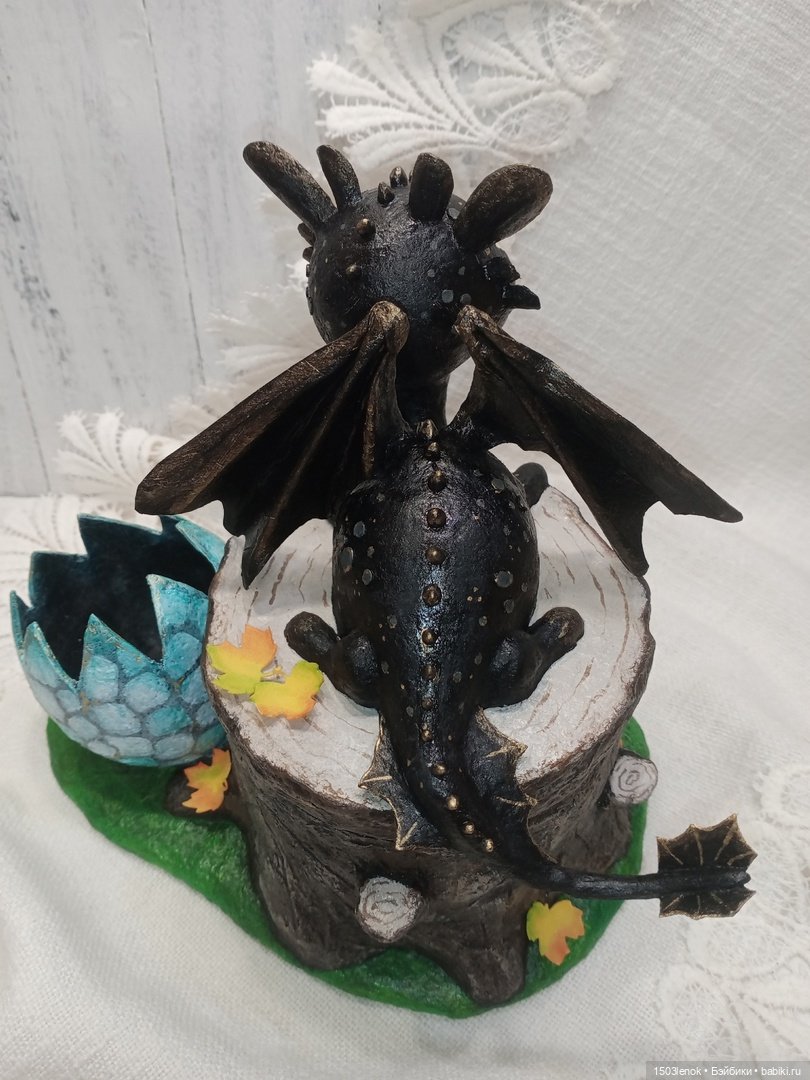 Мой любимый Беззубик — Лепка авторских игрушек и папье (фото 7)