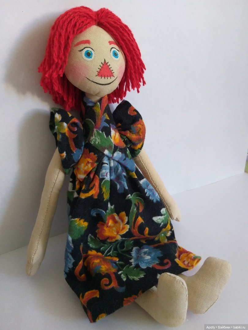 Рэгеди-Энн — Авторские текстильные куклы: Вальдорфские (фото 9)