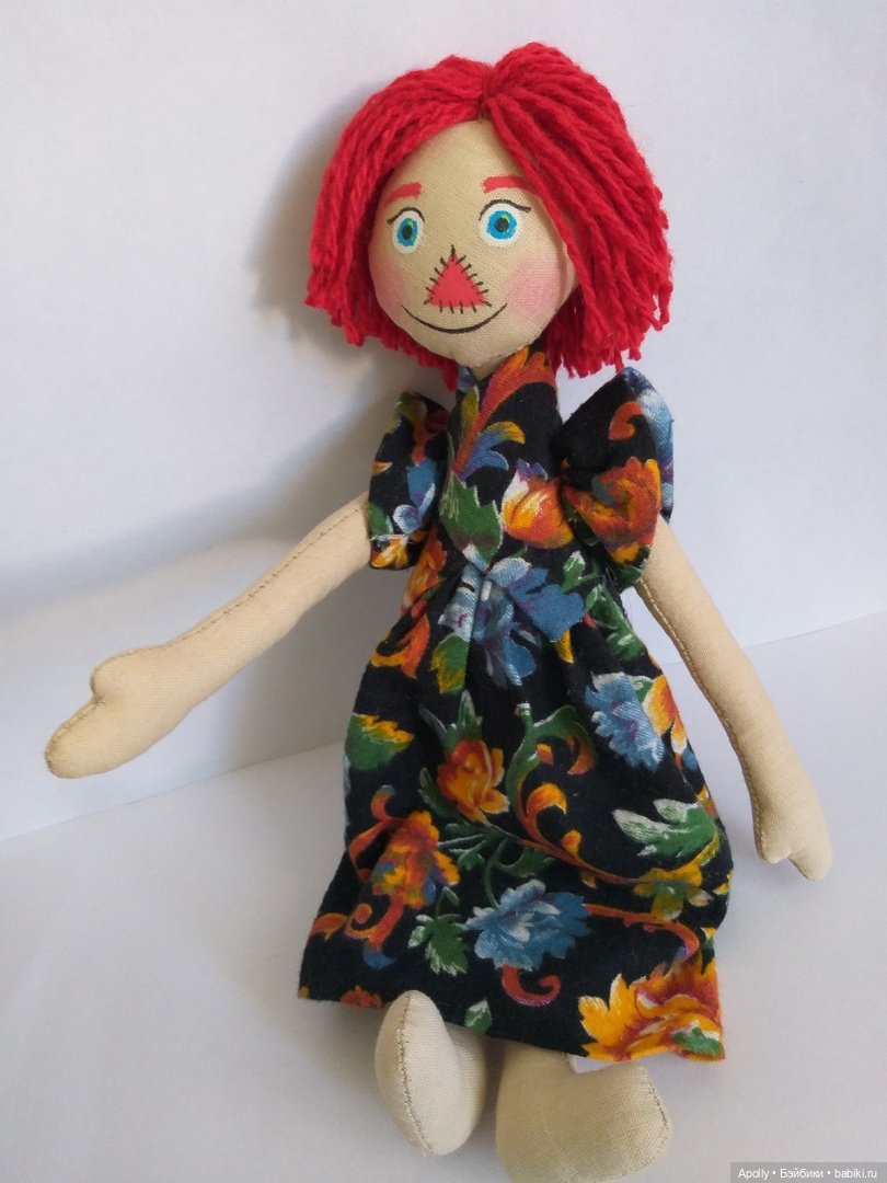 Рэгеди-Энн — Авторские текстильные куклы: Вальдорфские (фото 8)