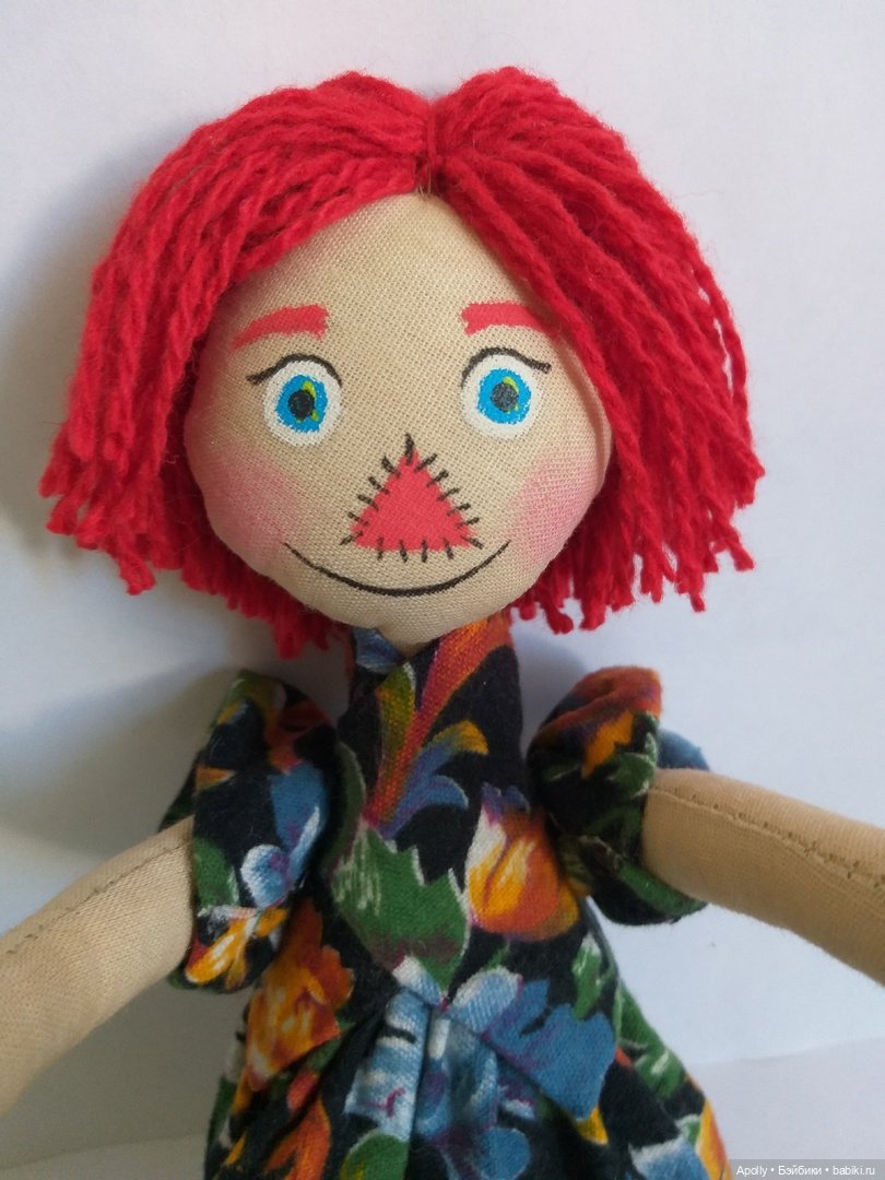 Рэгеди-Энн — Авторские текстильные куклы: Вальдорфские (фото 6)