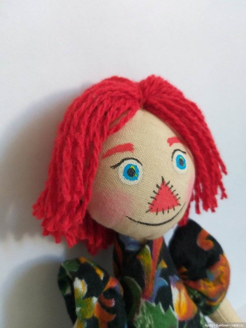 Рэгеди-Энн — Авторские текстильные куклы: Вальдорфские (фото 5)