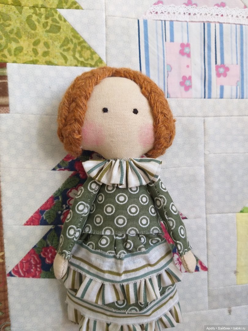 Принцесса трав — Авторские текстильные куклы: Вальдорфские (фото 4)