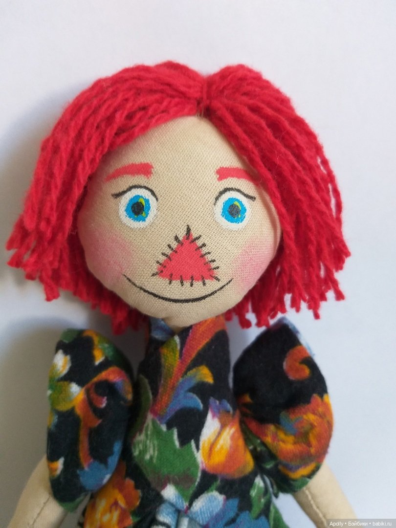 Рэгеди-Энн — Авторские текстильные куклы: Вальдорфские (фото 4)