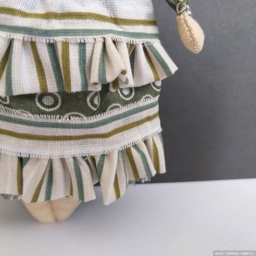 Принцесса трав — Авторские текстильные куклы: Вальдорфские (фото 7)