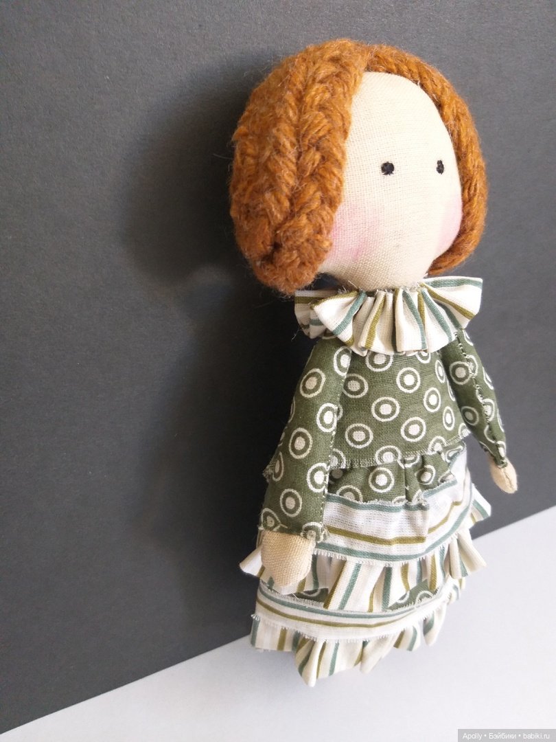 Принцесса трав — Авторские текстильные куклы: Вальдорфские (фото 5)