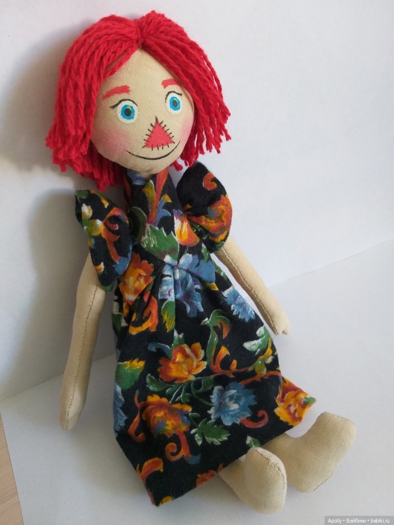 Рэгеди-Энн — Авторские текстильные куклы: Вальдорфские (фото 10)