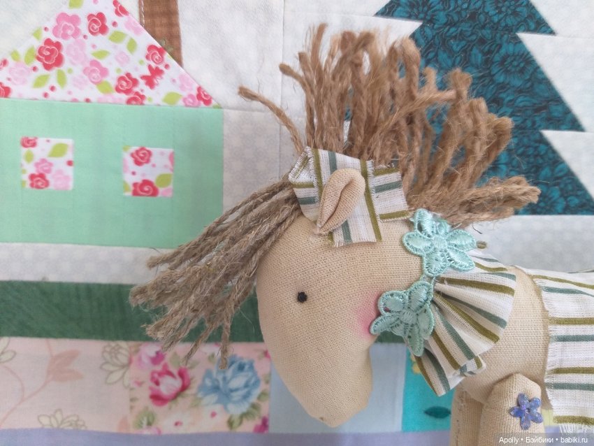 Расчешу ей гриву гладко — Текстильные игрушки и примитивы: кофейные (фото 8)