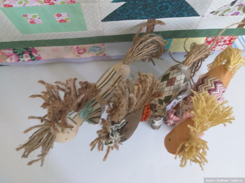 Тёмная лошадка — Текстильные игрушки и примитивы: кофейные