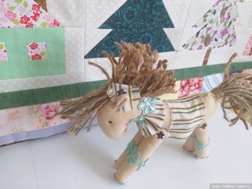 Расчешу ей гриву гладко — Текстильные игрушки и примитивы: кофейные