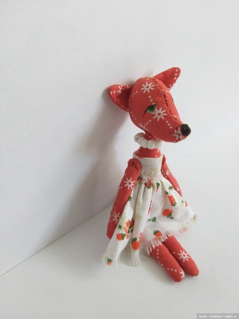 Лиска Антуанетта — Текстильные игрушки и примитивы: кофейные