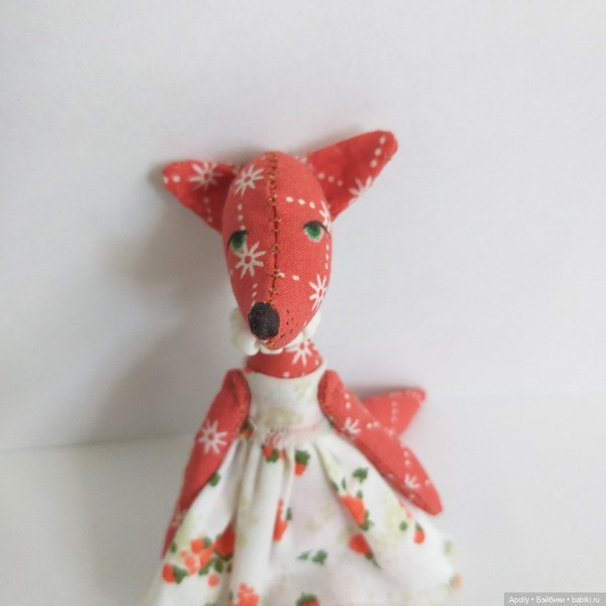 Лиска Антуанетта — Текстильные игрушки и примитивы: кофейные (фото 5)