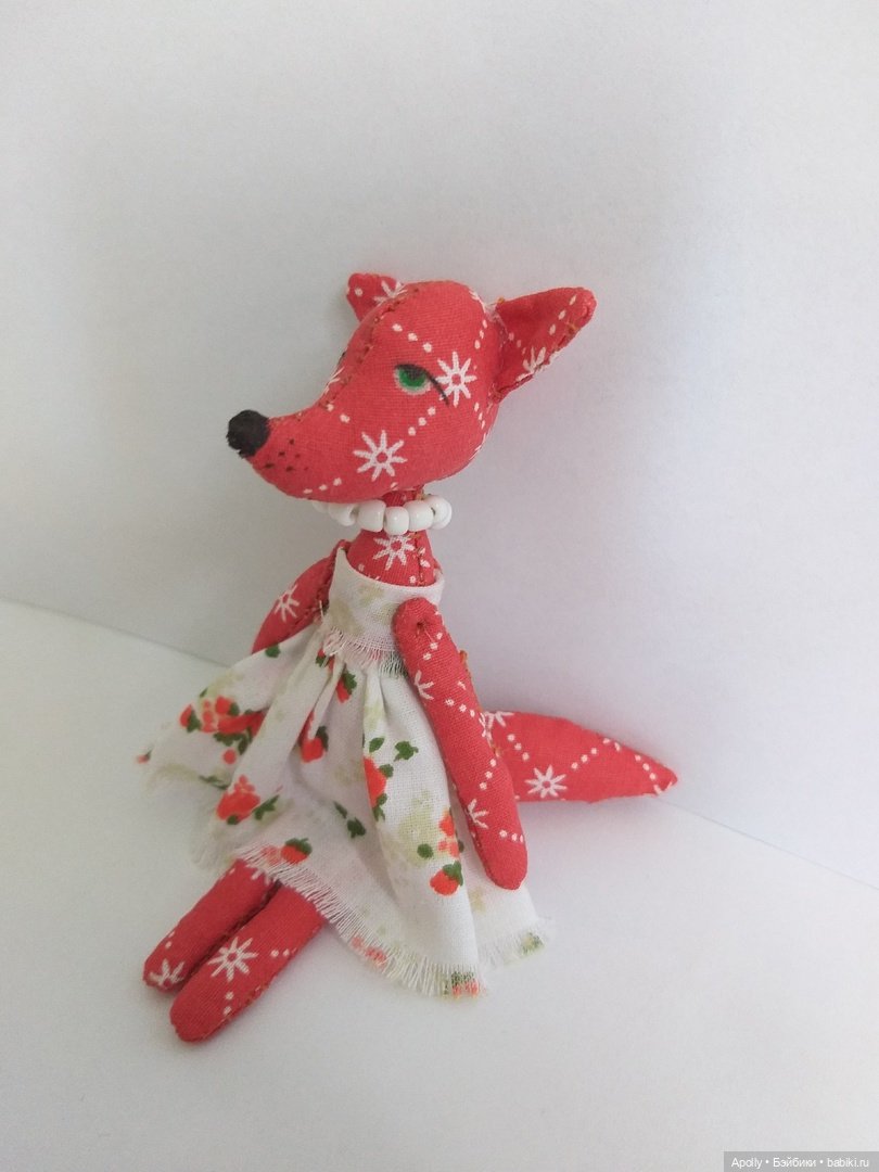 Лиска Антуанетта — Текстильные игрушки и примитивы: кофейные (фото 7)