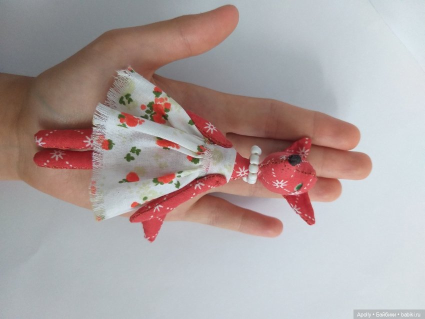 Лиска Антуанетта — Текстильные игрушки и примитивы: кофейные (фото 4)