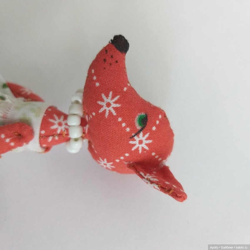 Лиска Антуанетта — Текстильные игрушки и примитивы: кофейные (фото 3)