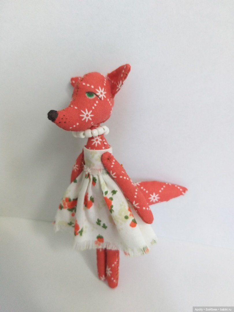 Лиска Антуанетта — Текстильные игрушки и примитивы: кофейные (фото 9)