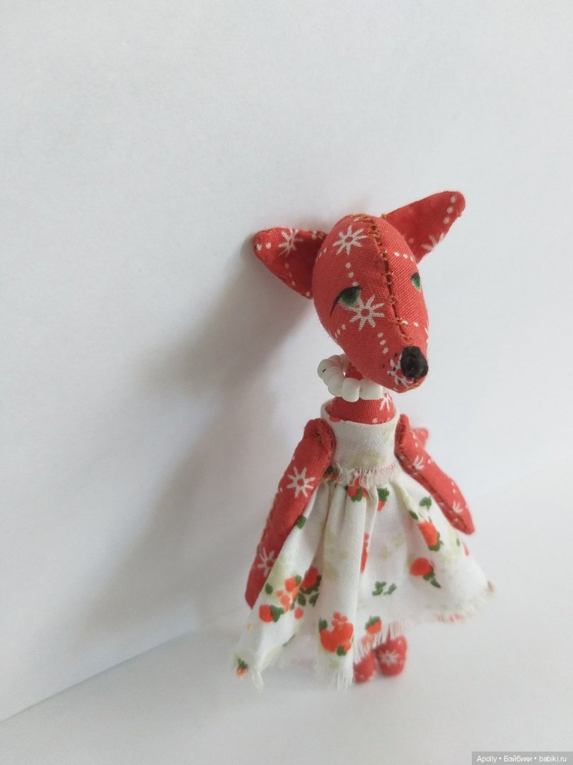 Лиска Антуанетта — Текстильные игрушки и примитивы: кофейные (фото 8)