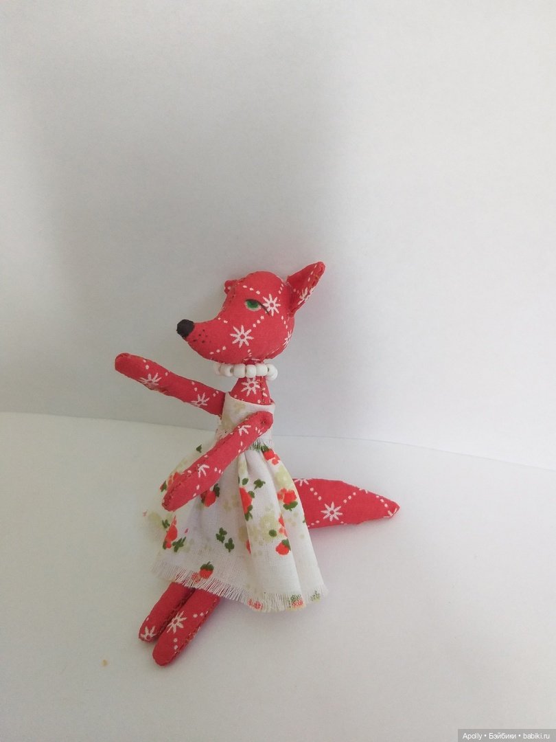 Лиска Антуанетта — Текстильные игрушки и примитивы: кофейные (фото 10)