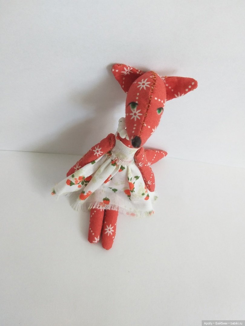 Лиска Антуанетта — Текстильные игрушки и примитивы: кофейные