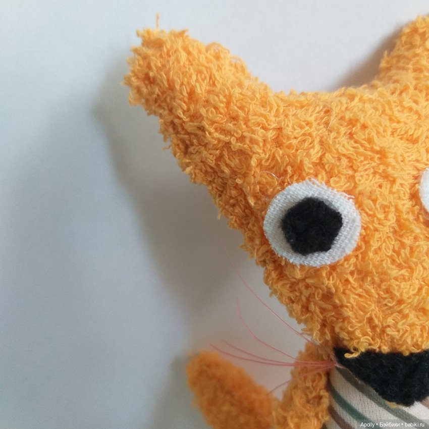 Удивлённая лиса — Текстильные игрушки и примитивы: кофейные