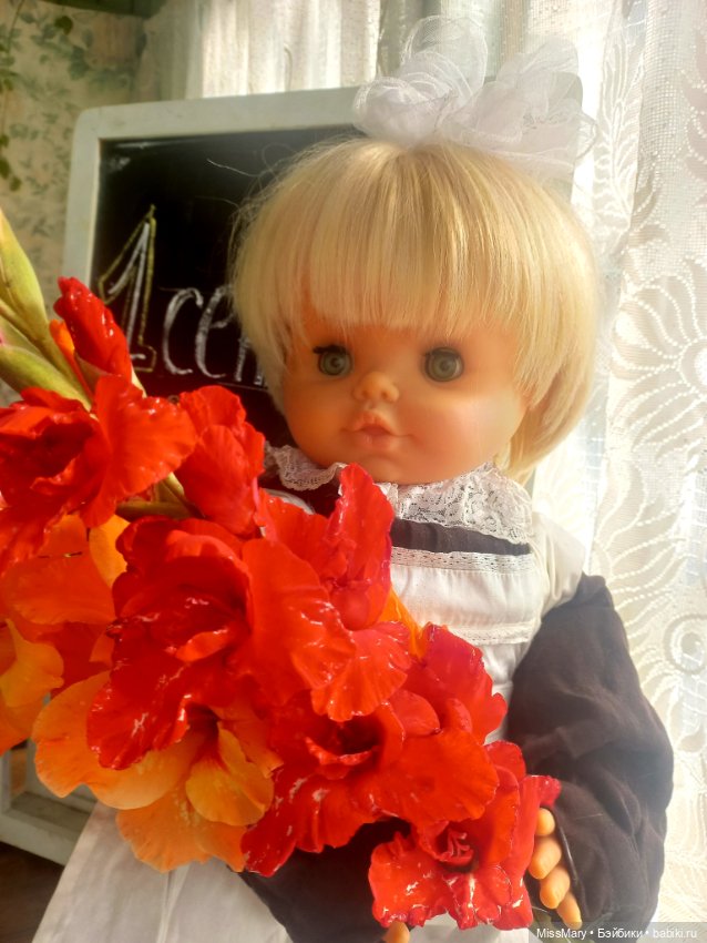 С Днём знаний — Винтажные куклы ГДР (Немки): Бигги (фото 3)