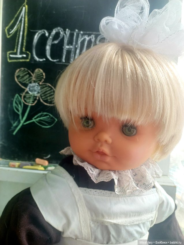 С Днём знаний — Винтажные куклы ГДР (Немки): Бигги (фото 7)