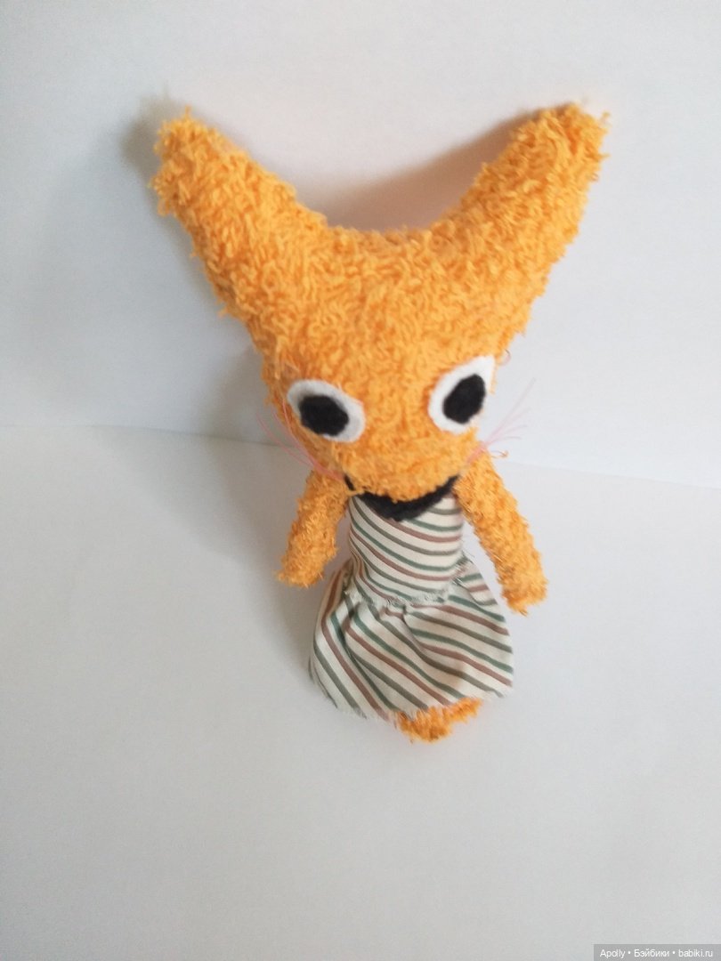 Удивлённая лиса — Текстильные игрушки и примитивы: кофейные (фото 4)