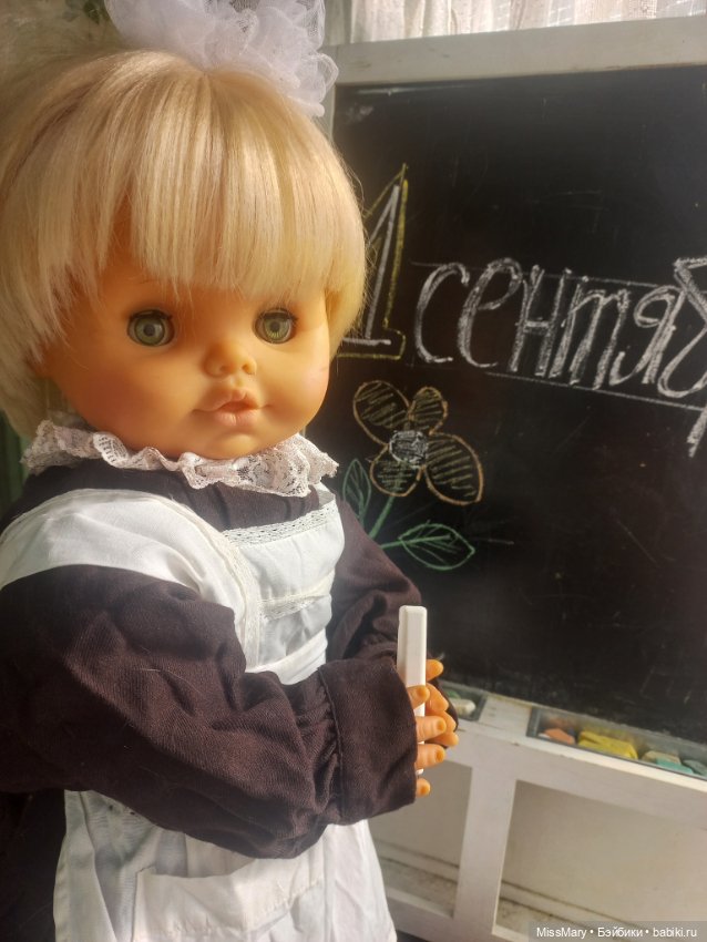 С Днём знаний — Винтажные куклы ГДР (Немки): Бигги