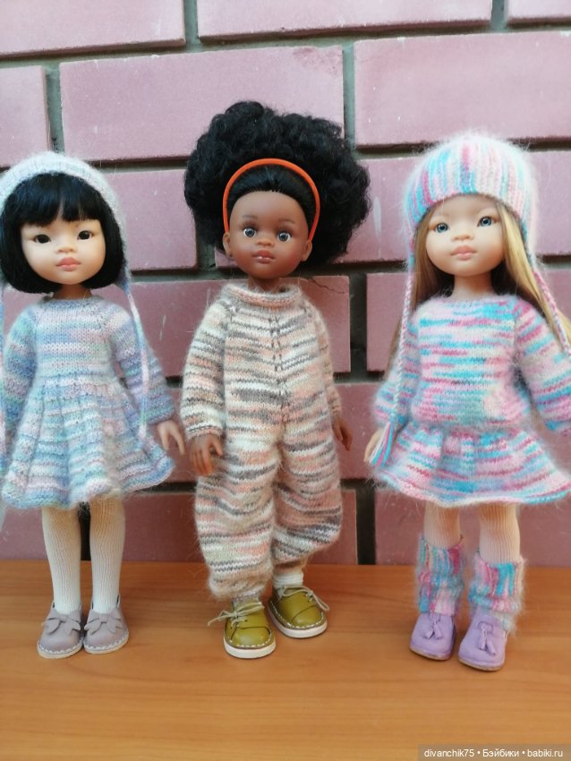 Фланелевая коллекция — Куклы Paola Reina (Паола Рейна): новинки (фото 8)