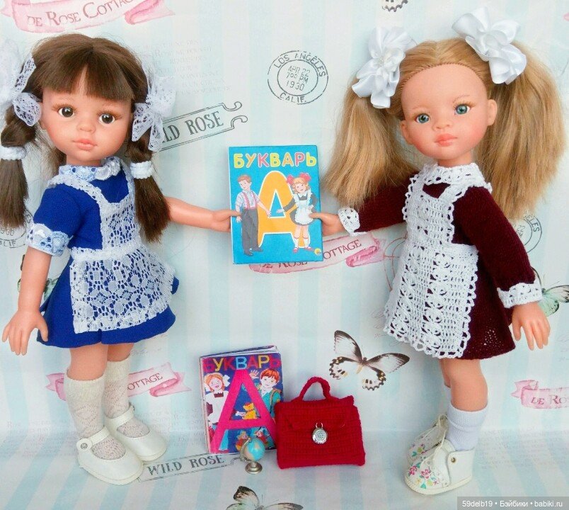 Праздник - День Знаний — Одежда и обувь для кукол своими руками: фото (фото 4)